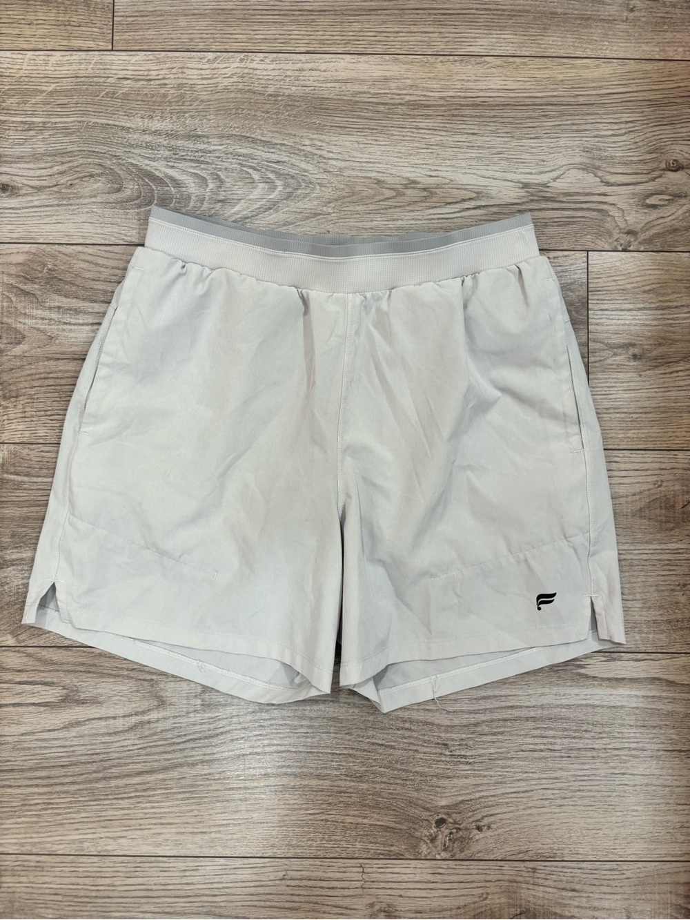 Fabletics Fundamental II Lined Shorts Bone Men’s M